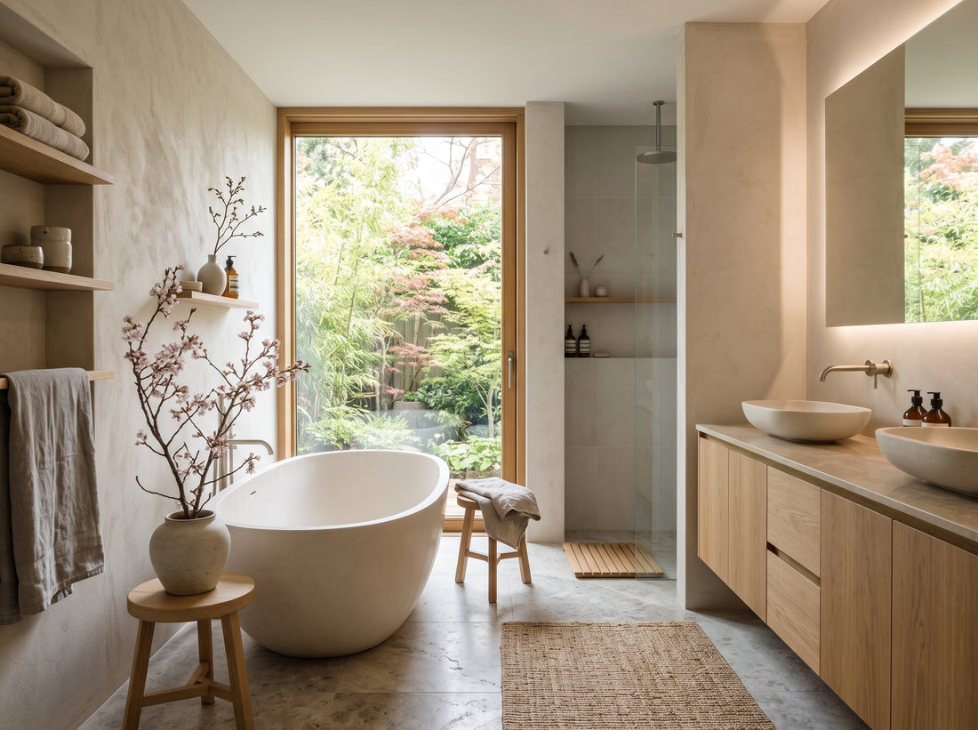 Salle de bain Japandi : comment adopter cette tendance zen et minimaliste ?