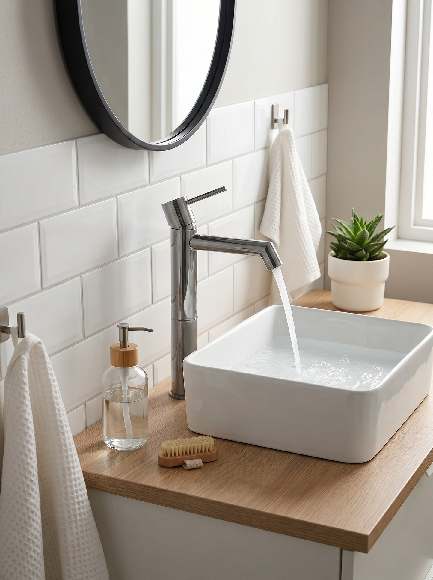 Mitigeur Lavabo Surélevé en Laiton Massif - RIVA