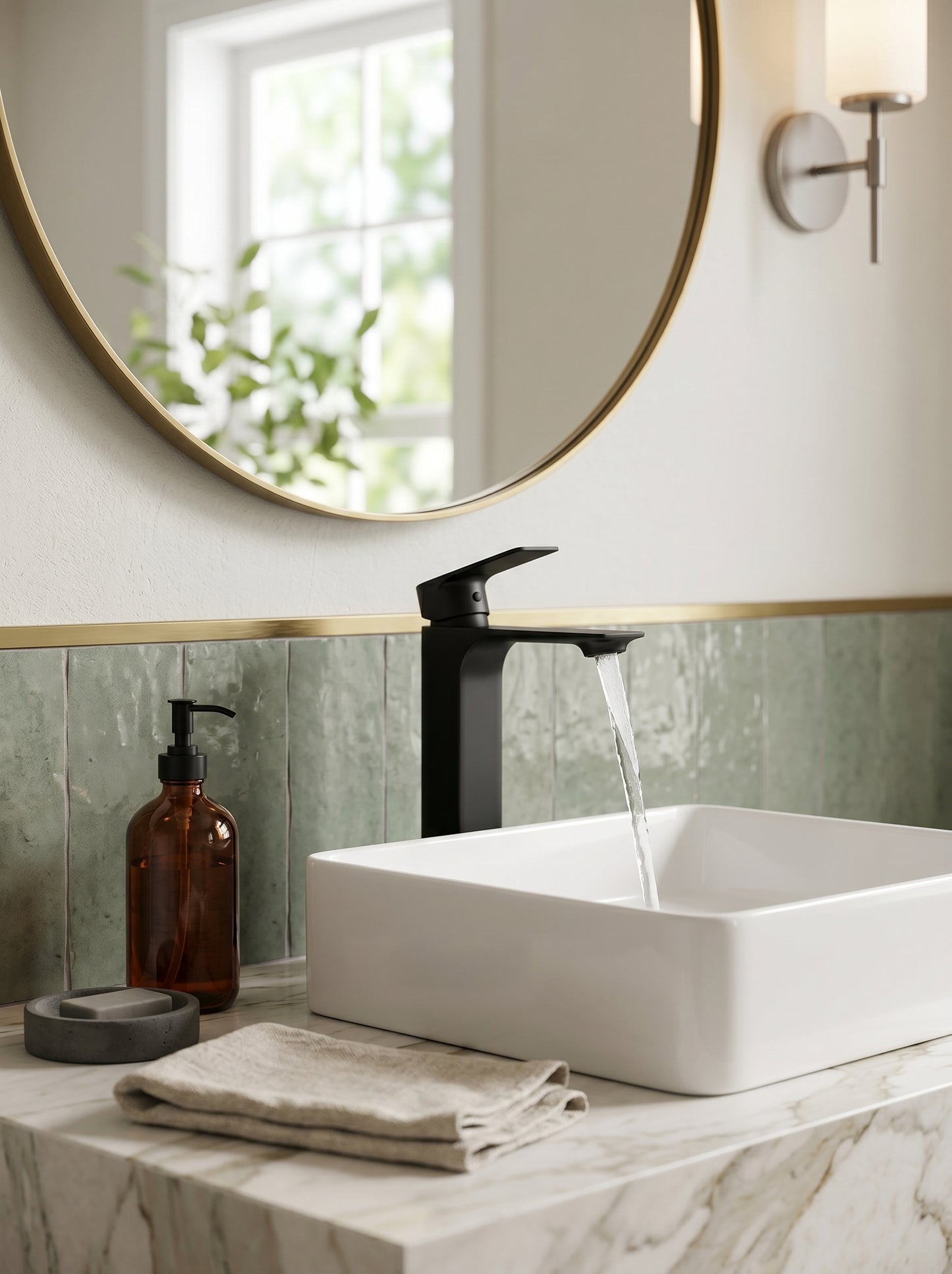 Mitigeur Lavabo en Laiton Massif - VERONA