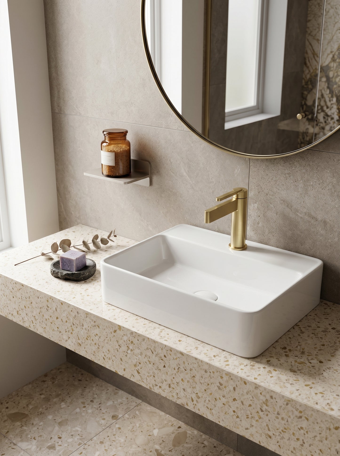 Mitigeur Lavabo en Laiton Massif - MODENA