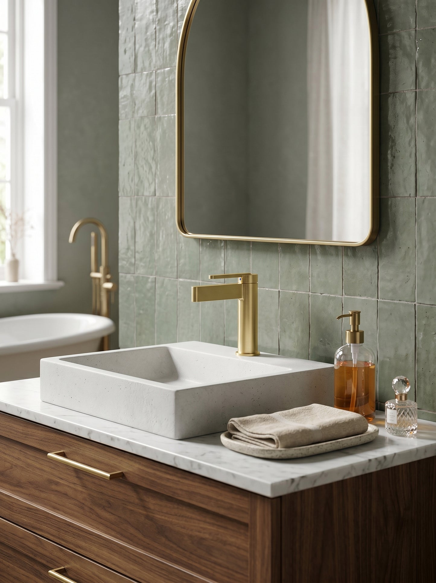 Mitigeur Lavabo en Laiton Massif - MODENA