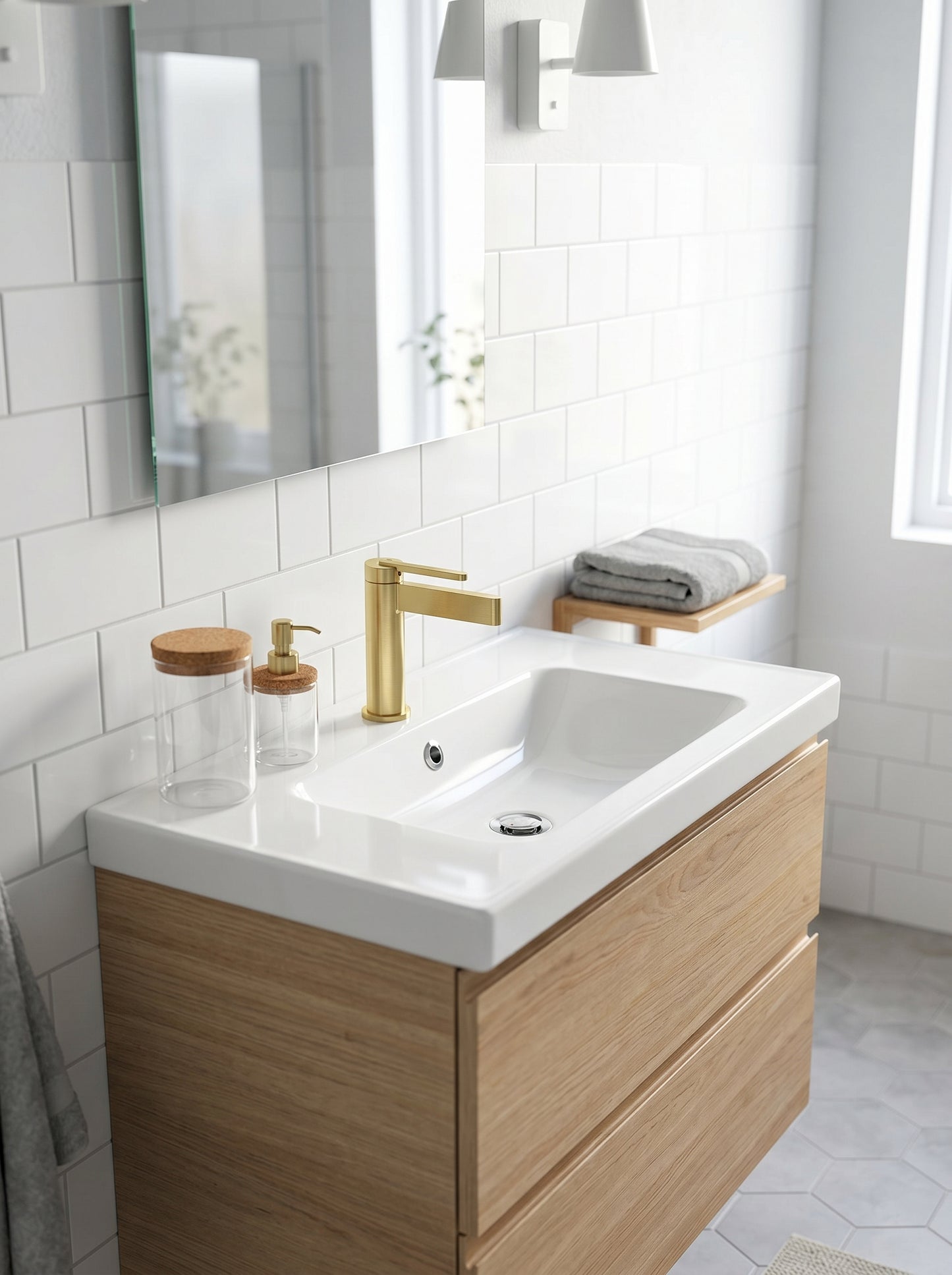 Mitigeur Lavabo en Laiton Massif - MODENA