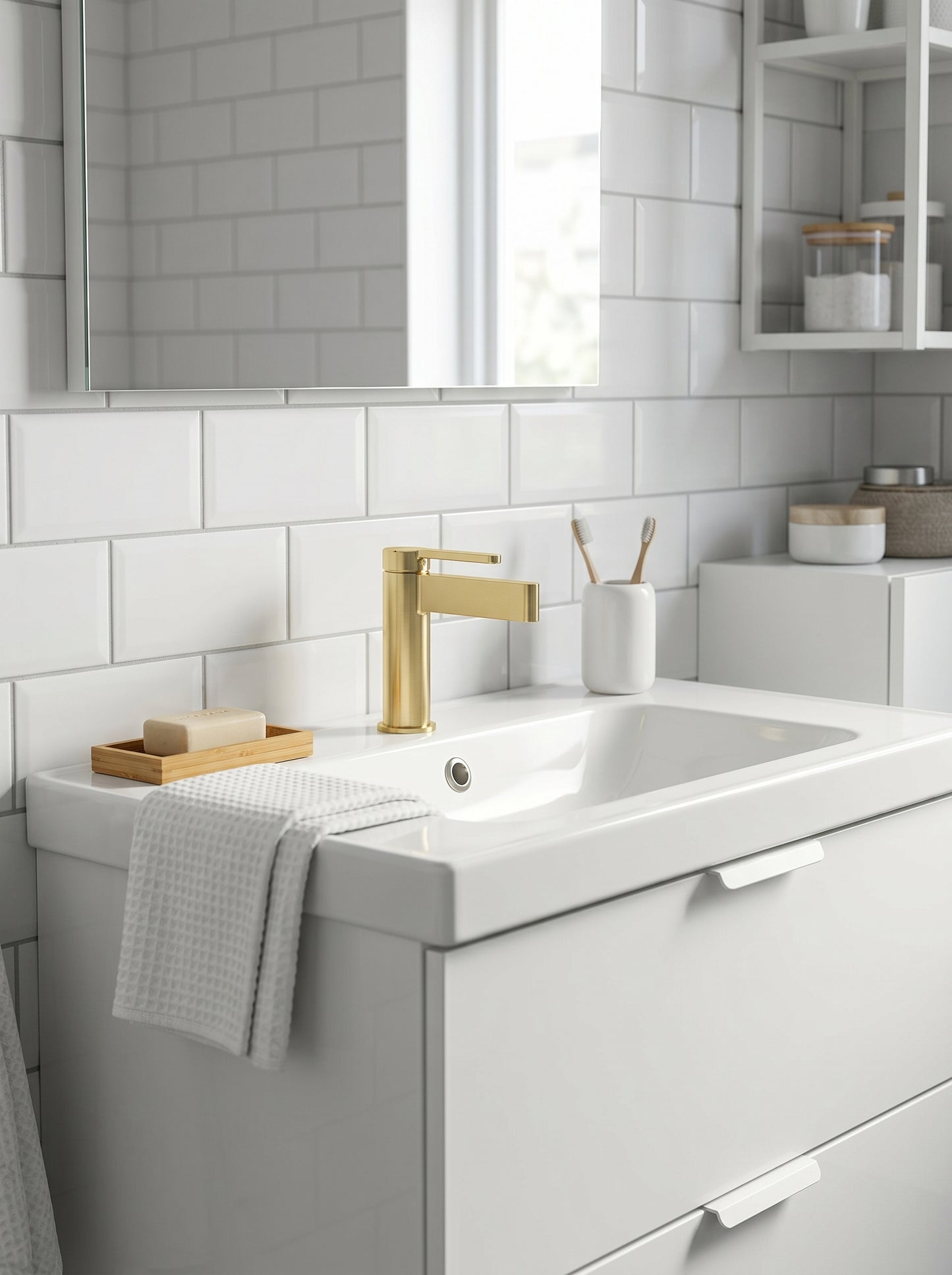 Mitigeur Lavabo en Laiton Massif - MODENA