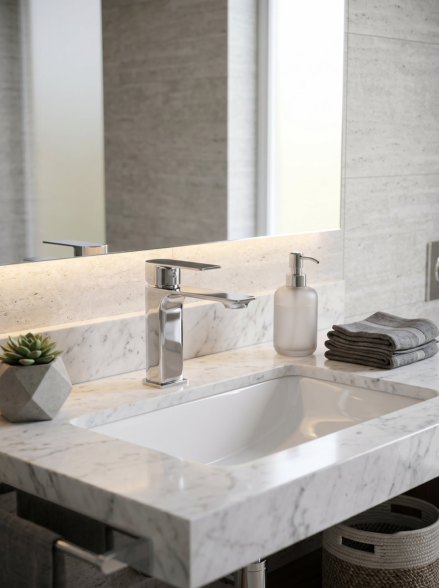 Mitigeur Lavabo en Laiton Massif - VERONA