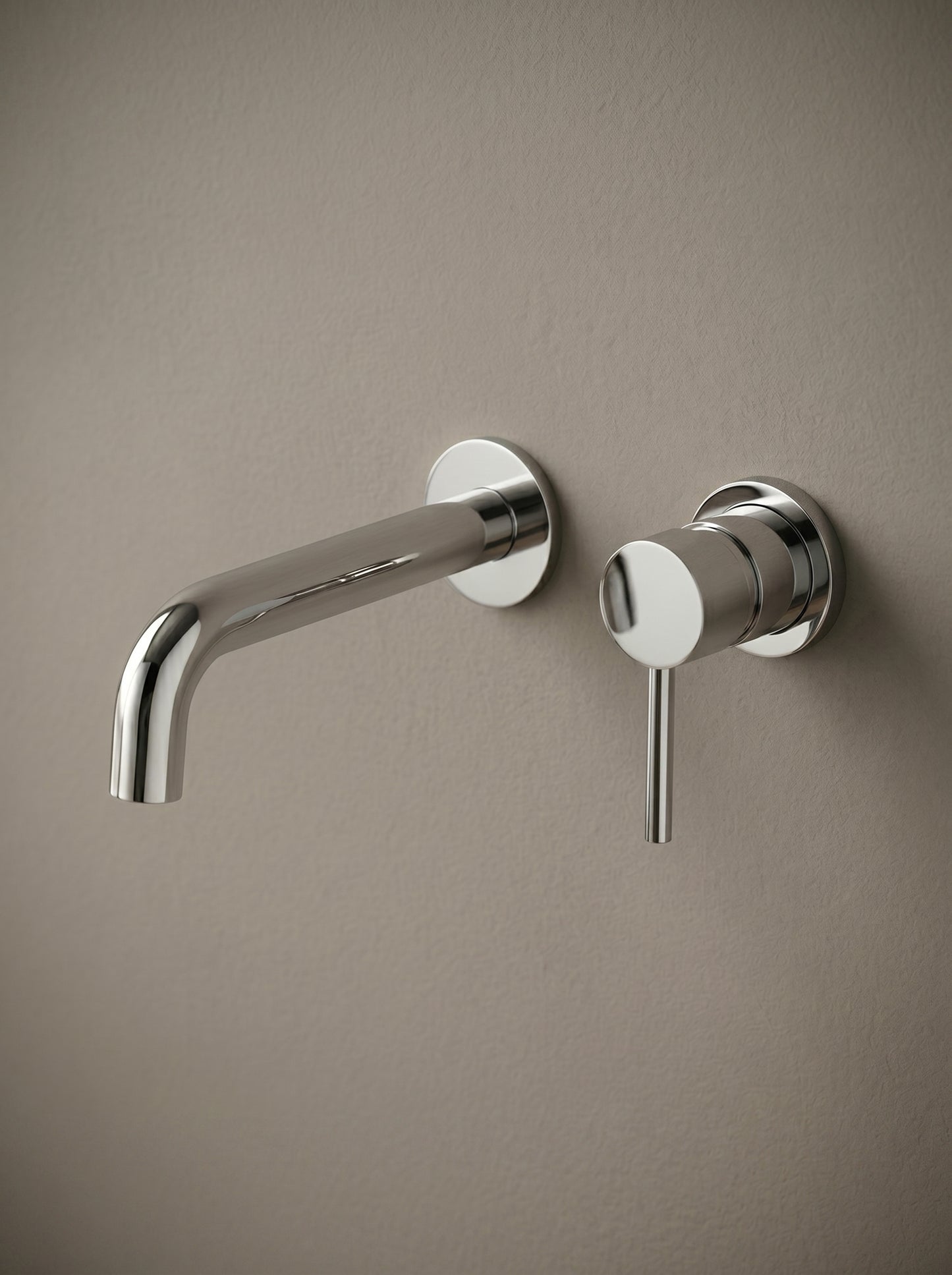 Mitigeur Lavabo Mural Encastrable en Laiton Massif - MILANO