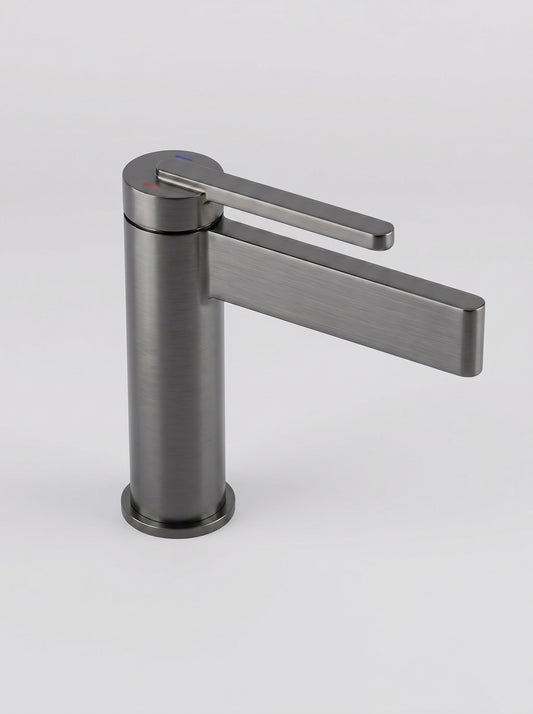 Mitigeur Lavabo en Laiton Massif - MODENA - Gris Gunmetal