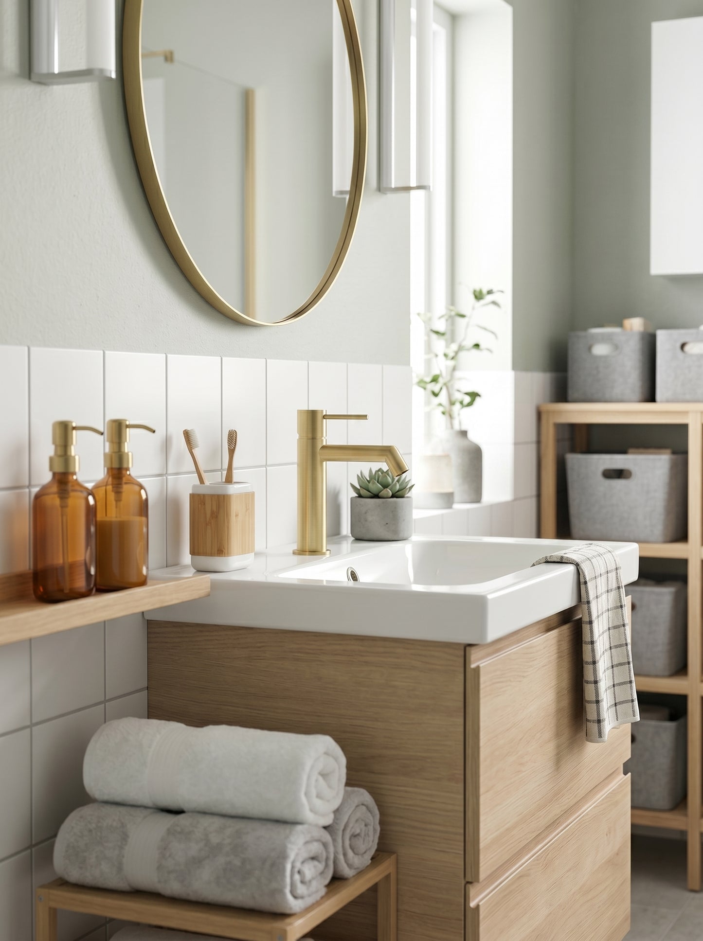 Mitigeur Lavabo Moderne en Laiton Massif - RIVO
