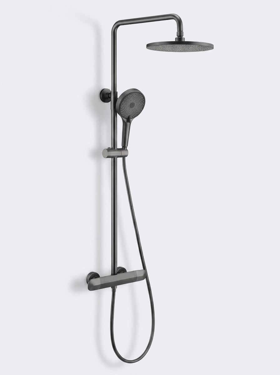 Colonne de douche Murale Thermostatique en Laiton Massif - AZZURA