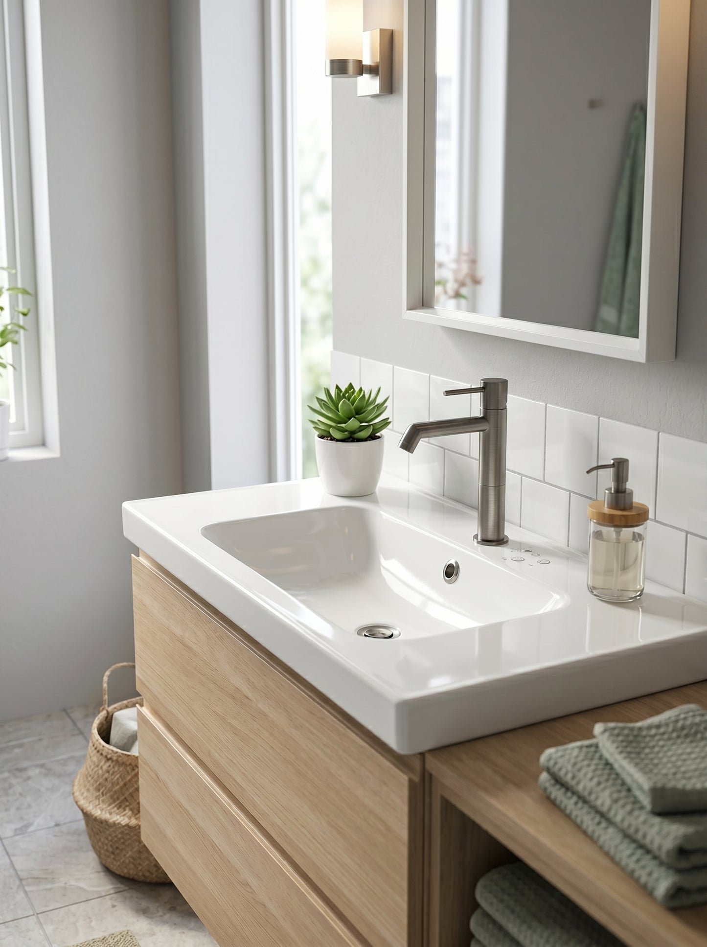 Mitigeur Lavabo Surélevé en Laiton Massif - RIVA
