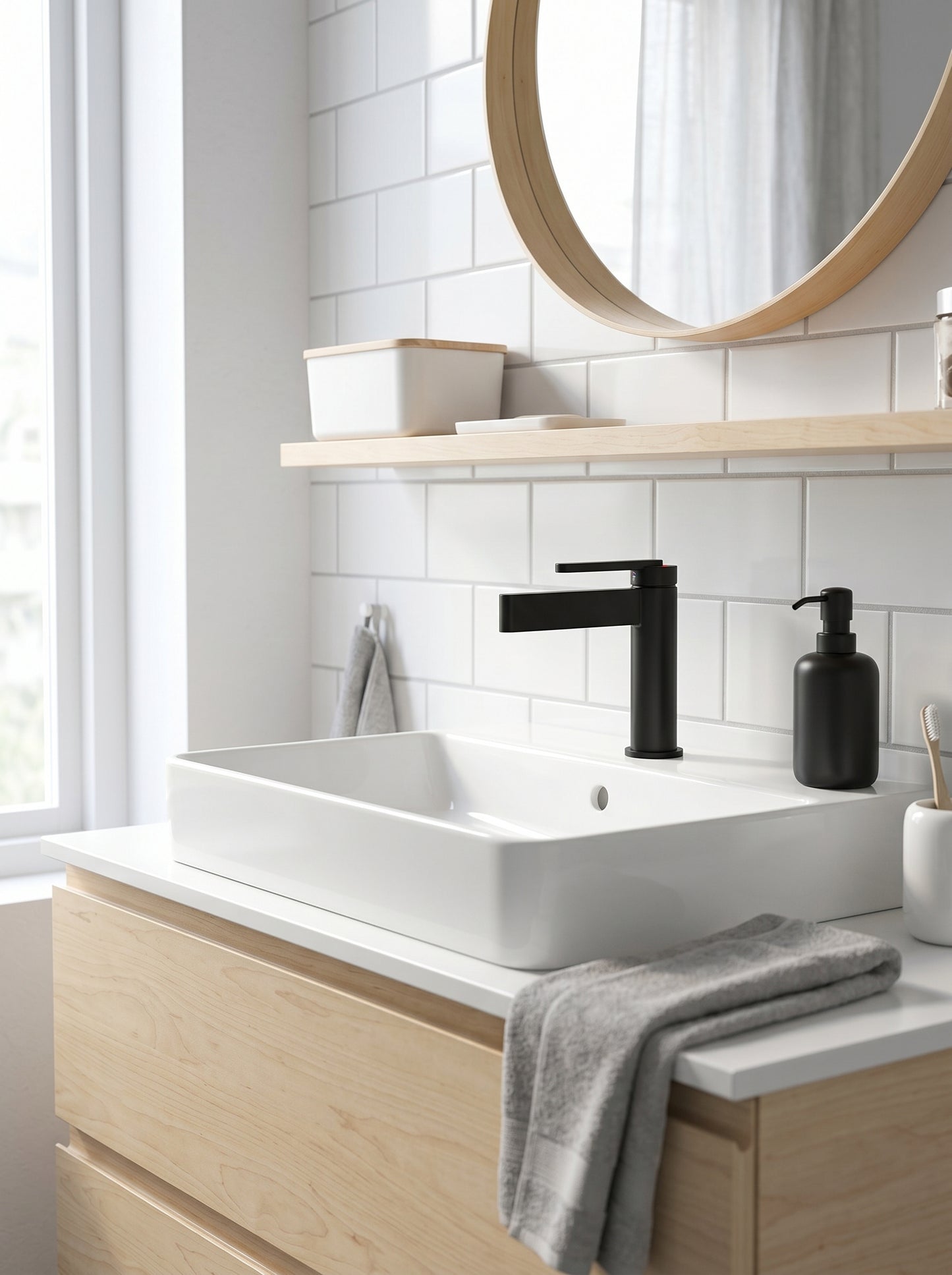Mitigeur Lavabo en Laiton Massif - MODENA