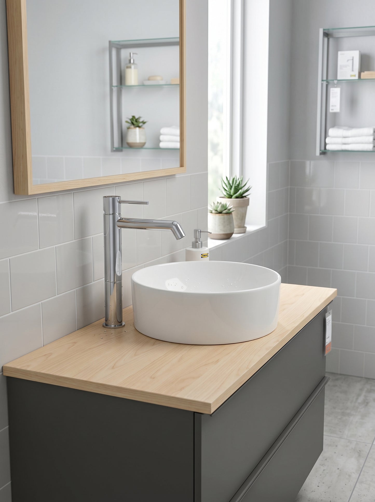 Mitigeur Lavabo Surélevé en Laiton Massif - RIVA