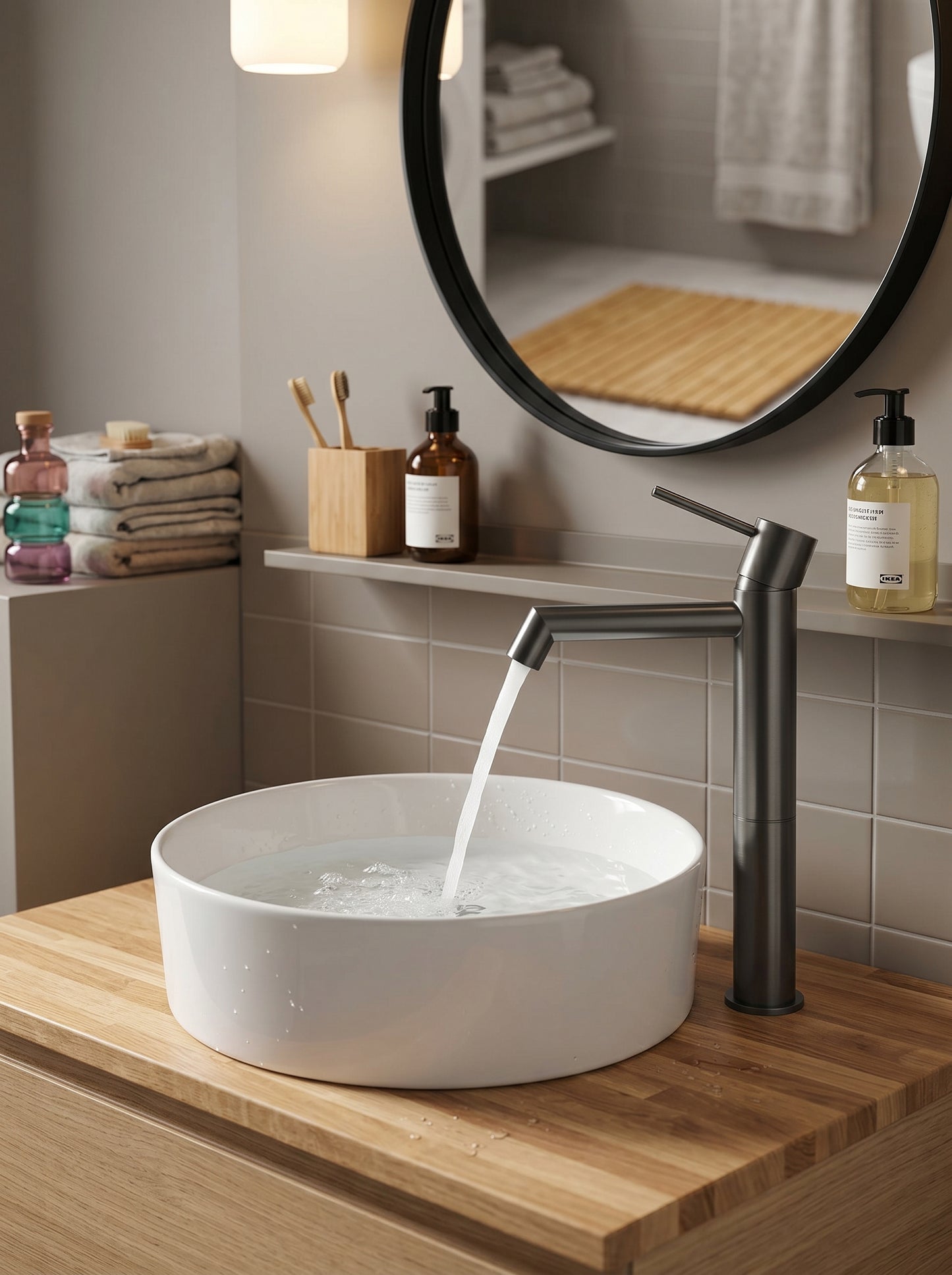 Mitigeur Lavabo Surélevé en Laiton Massif - RIVA